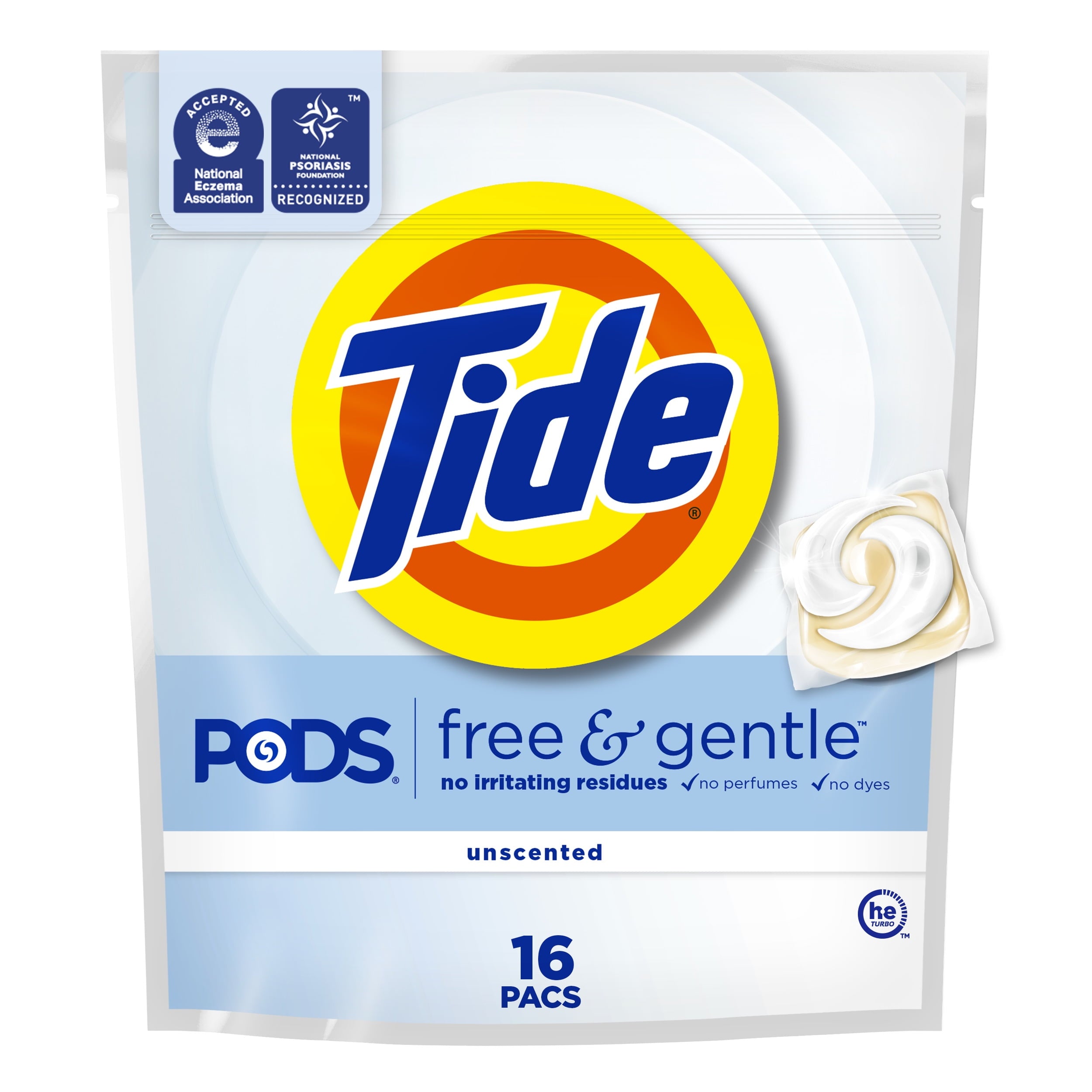 Tide Free And Gentle Pods 16Ct