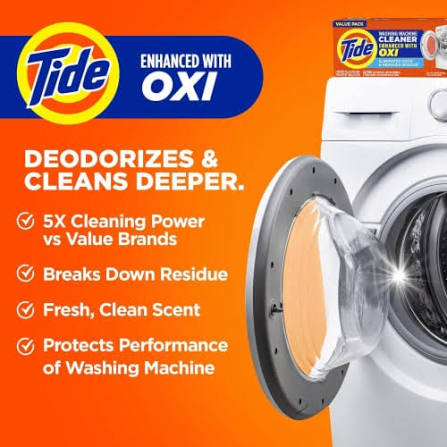 Tide Machine Cleaner 3Ct