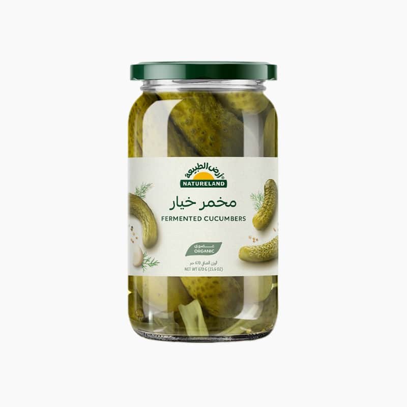 Natureland Fermented Cucumber 670Gm