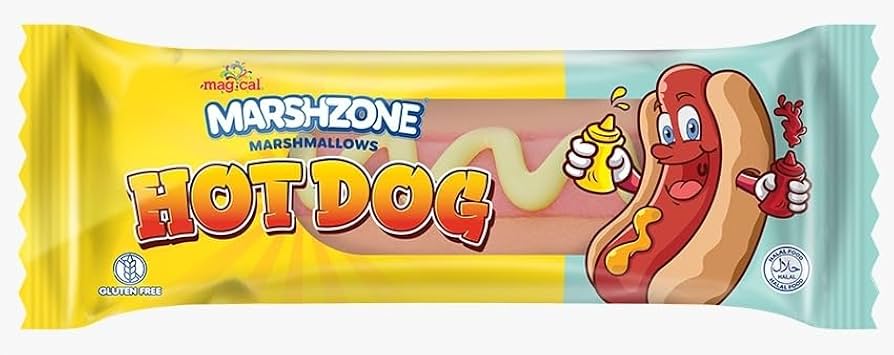 Marshzone Hot Dog Marshmallows 15Gm