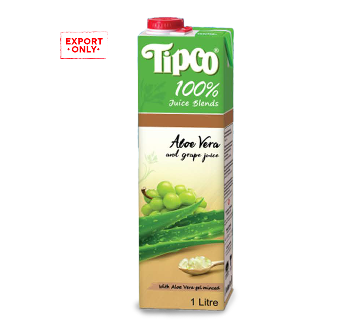 Tipco Aloe Vera And Grape Juice 1Ltr
