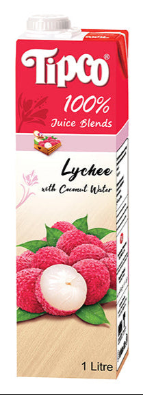 Tipco Lychee And Coconut Water 1Ltr