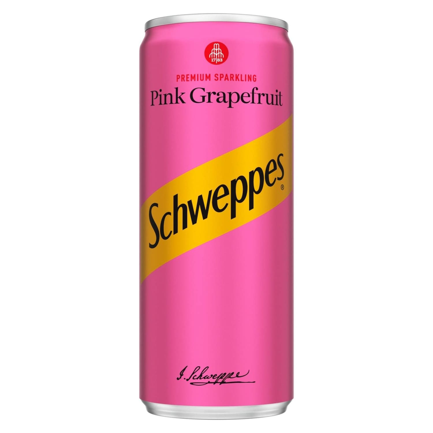 Schweppes Pink Grapefruit Sparkling Drink 250Ml