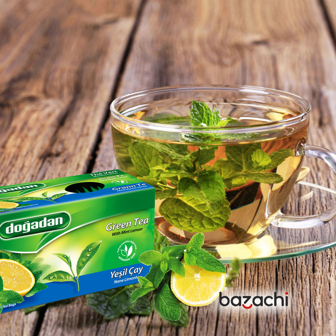 Dogadan Mint And Lemon Green Tea 34Gm