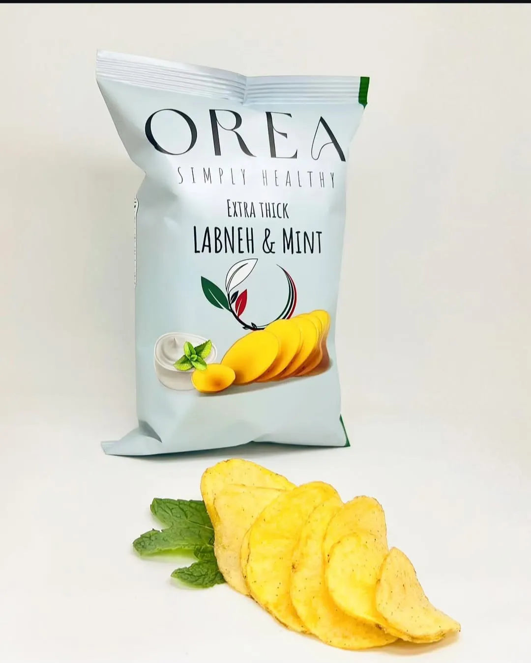 Orea Labneh & Mint Potato Chips 40Gm