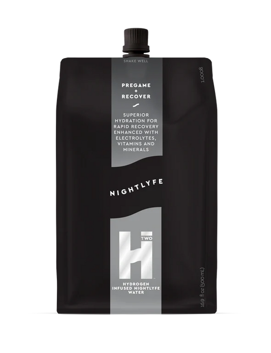 Htwo Infused Water With Electrolytes Nightlyfe Hydrogen 500Ml