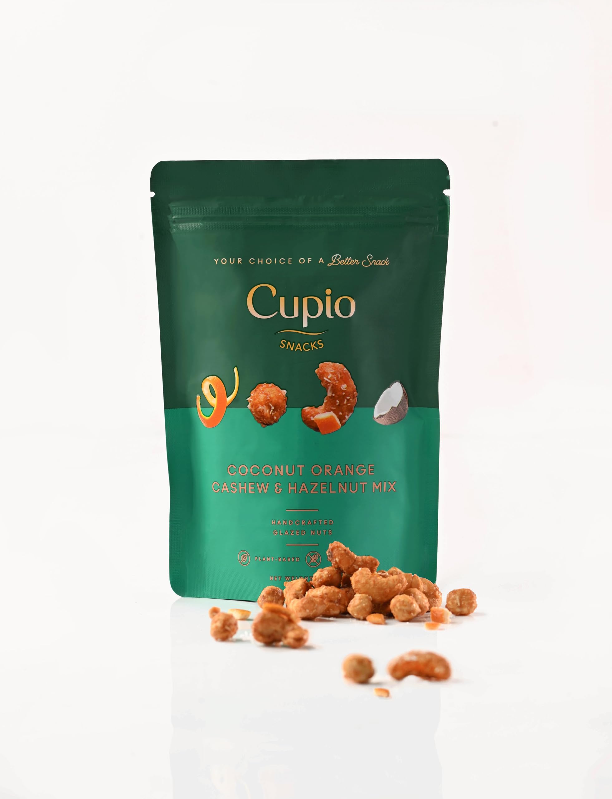 Cashew Hazelnuts With Coconut And Orange 125Gm