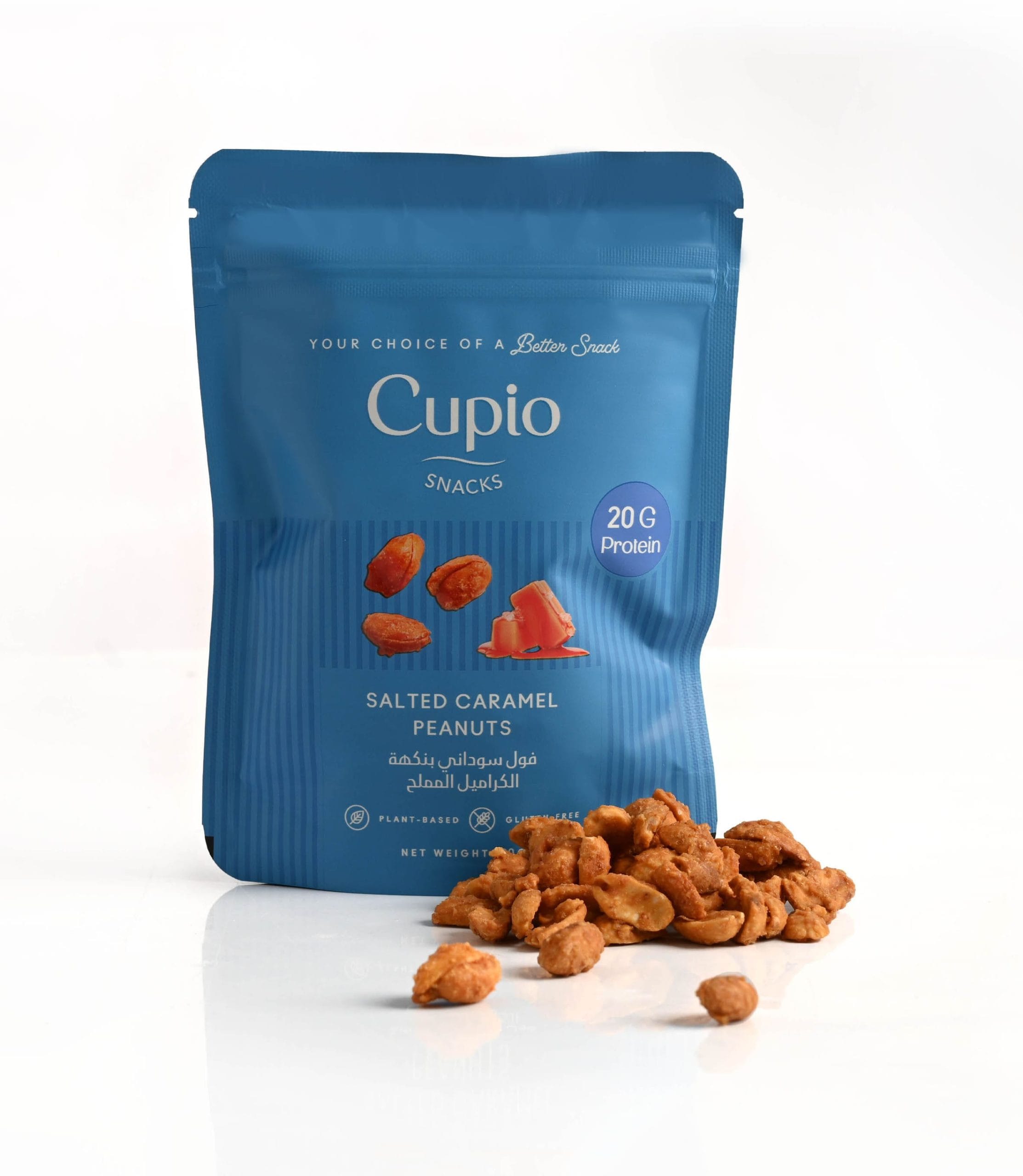 O Organics Salted Caramel Peanuts 100Gm