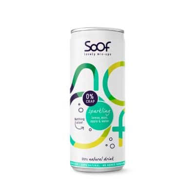 Soof Lemon Mint Sparkling Drink 250Ml