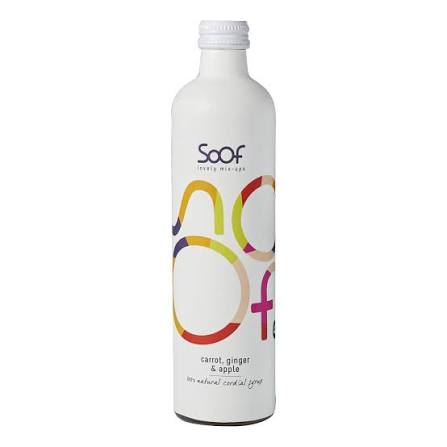 Soof Carrot Ginger And Apple Drink 340Ml