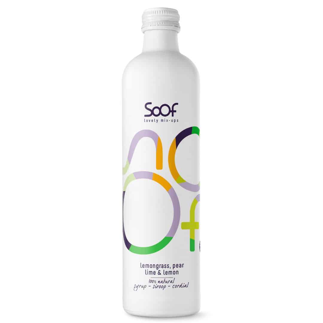 Soof Lemongrass Pear Lime & Lemon Drink 340Ml