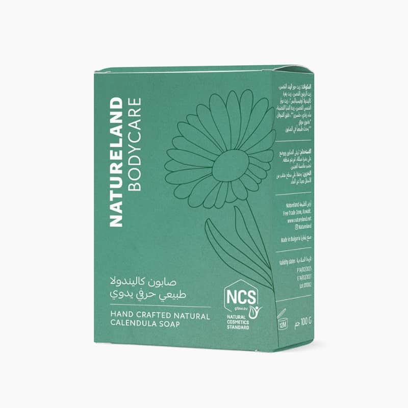 Natureland Hand Crafted Natural Calendula Soap 100Gm