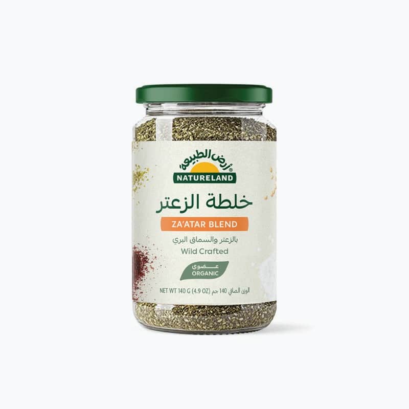 Natureland Organic Wild Crafted Zaatar Blend 140g
