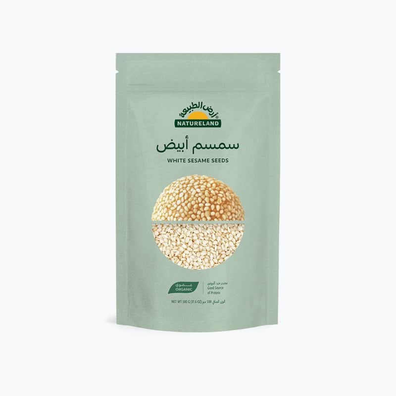 Natureland White Sesame Seeds 500Gm