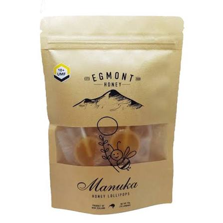 Egmont Honey 10P Manuka Honey Lollipops 70Gm. 2*70 Gm Twin Promo Pack
