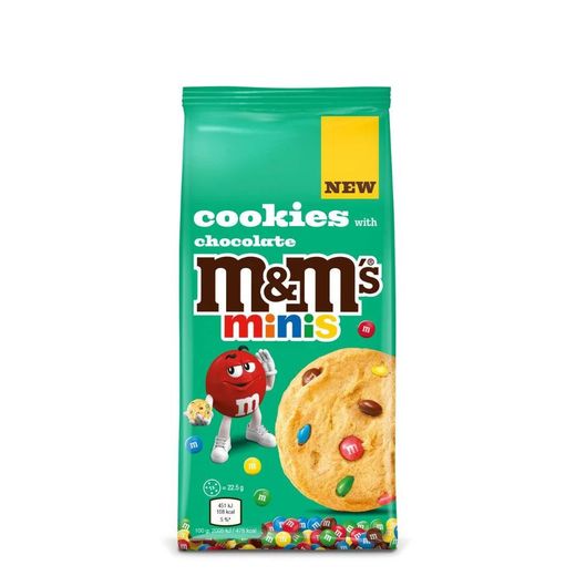 M&M Chocolate Minis Cookies 180Gm