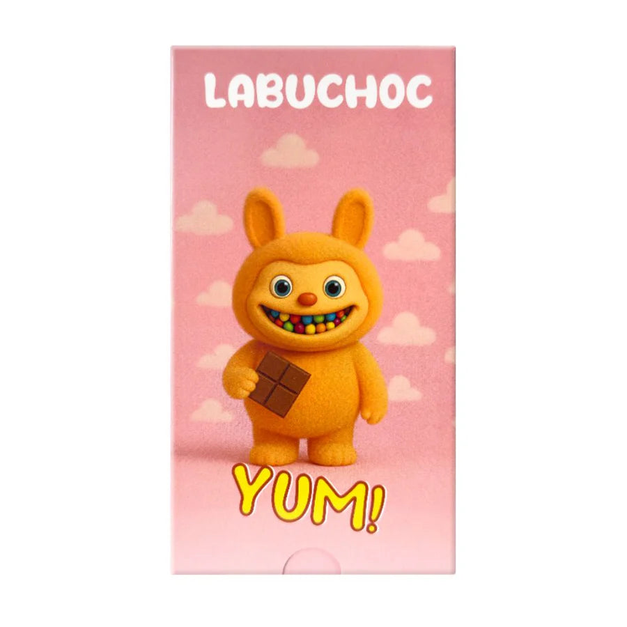 Labuchoc Strawberry Cream Chocolate Bar 75Gm