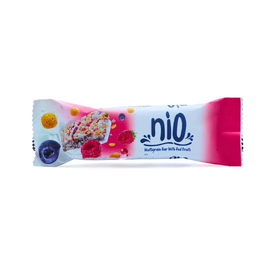 Nio Red Fruit Multigrain Bar 23Gm