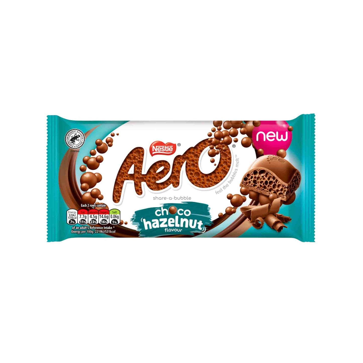 Nestle Aero Hazelnut Block 90Gm