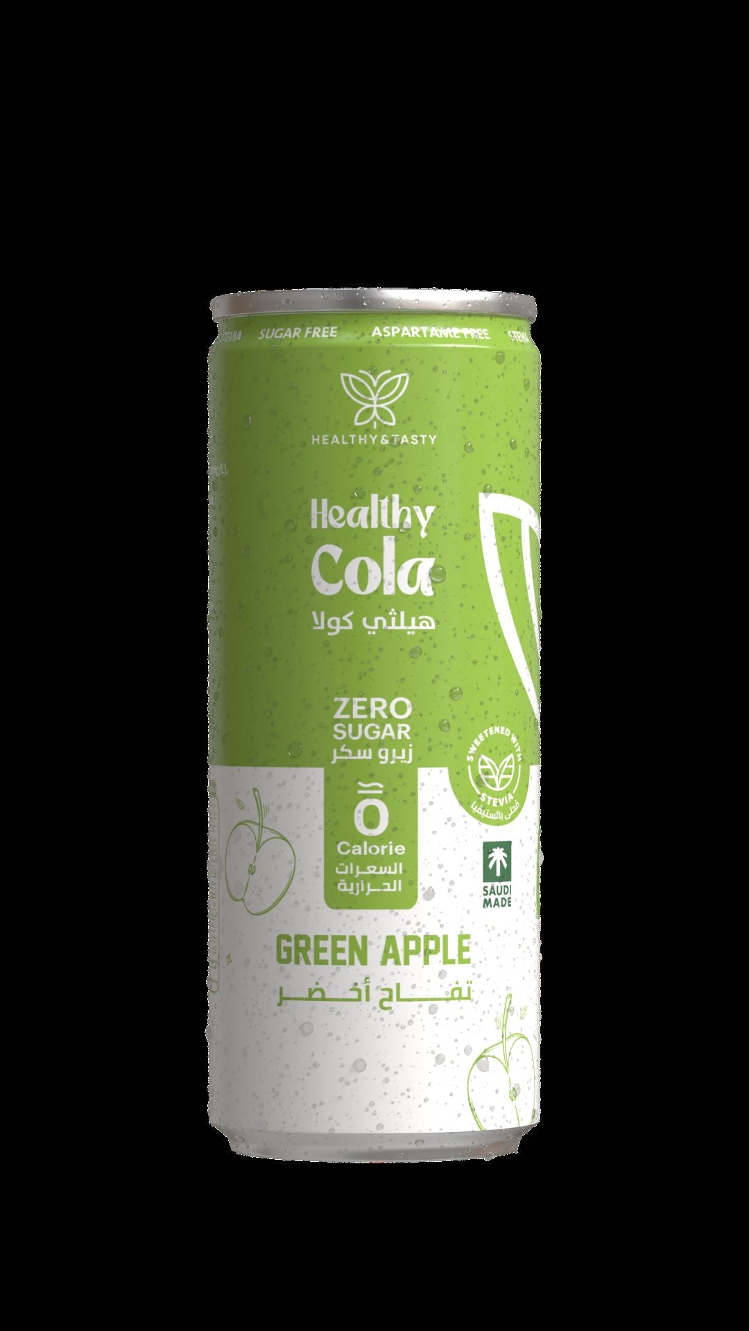 Healthy And Tasty Green Apple Zero Healthy Cola 250Ml