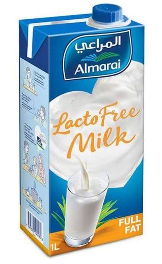 Almarai Full Fat Lacto Free Milk 1Ltr