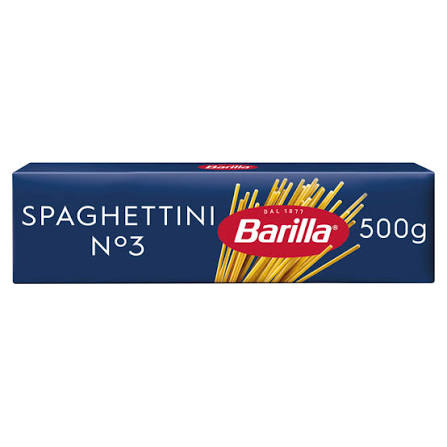 Barilla Spaghettini N.3 500Gm