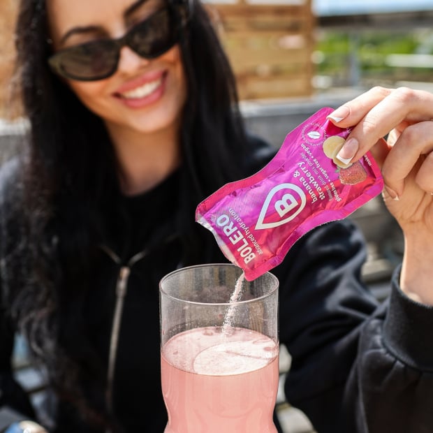 Bolero Banana & Strawberry Drink Mix 9Gm