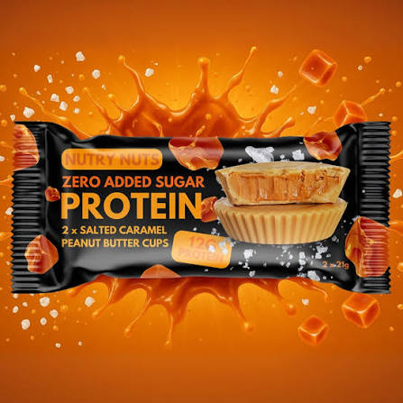 Nutry Nuts Salted Caramel Protein Cups 42Gm