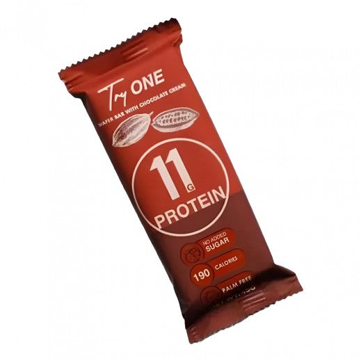 Try One Chocolate Cream Protein Wafer Bar 45Gm