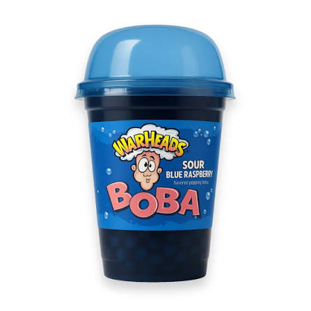 Warheads Blue Raspberry Boba Sour 400Ml