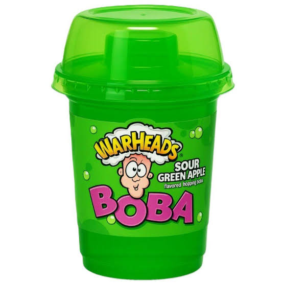 Warheads Green Apple Boba Sour 400Ml