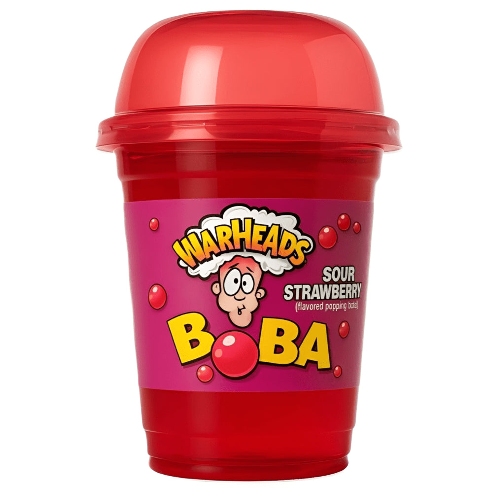 Warheads Strawberry Boba Sour 400Ml