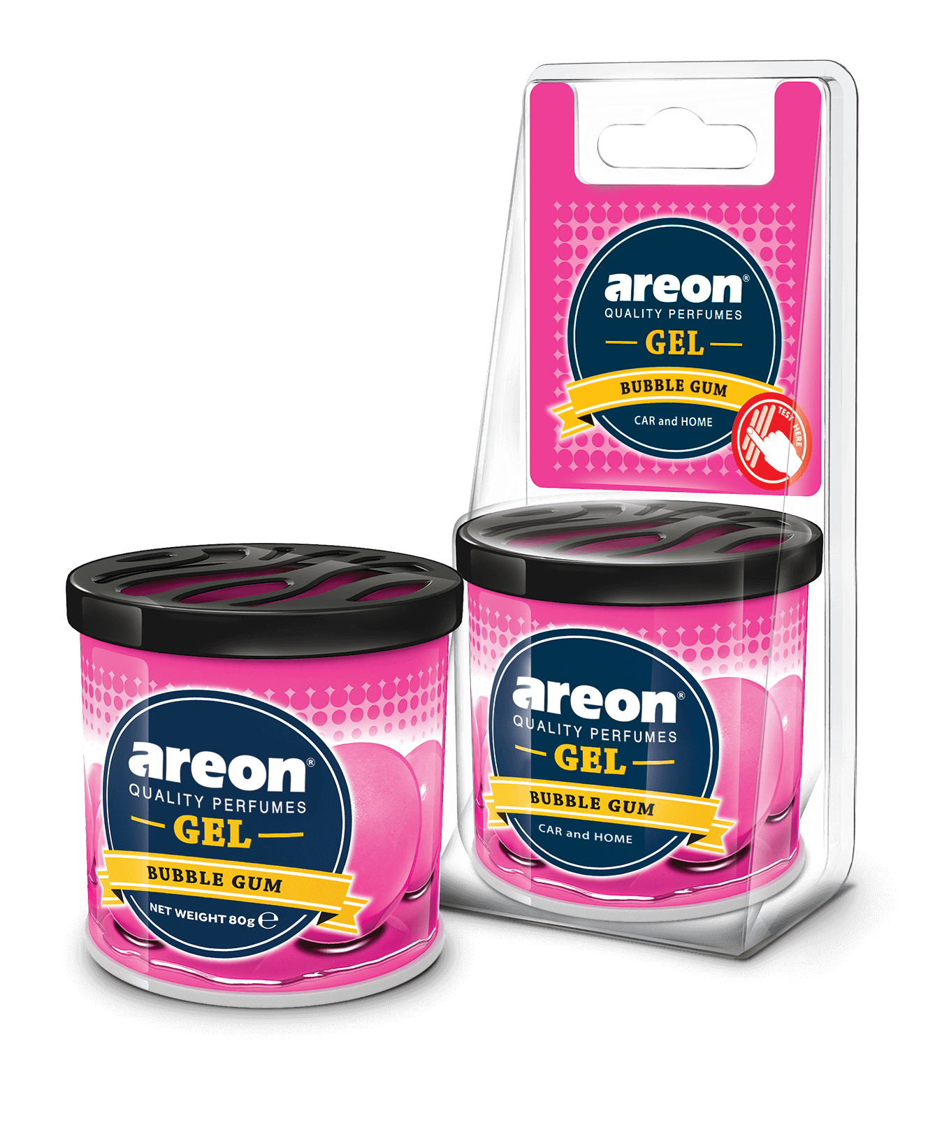 Areon Bubble Gum Axv 03 Car Airfreshner 1Pc