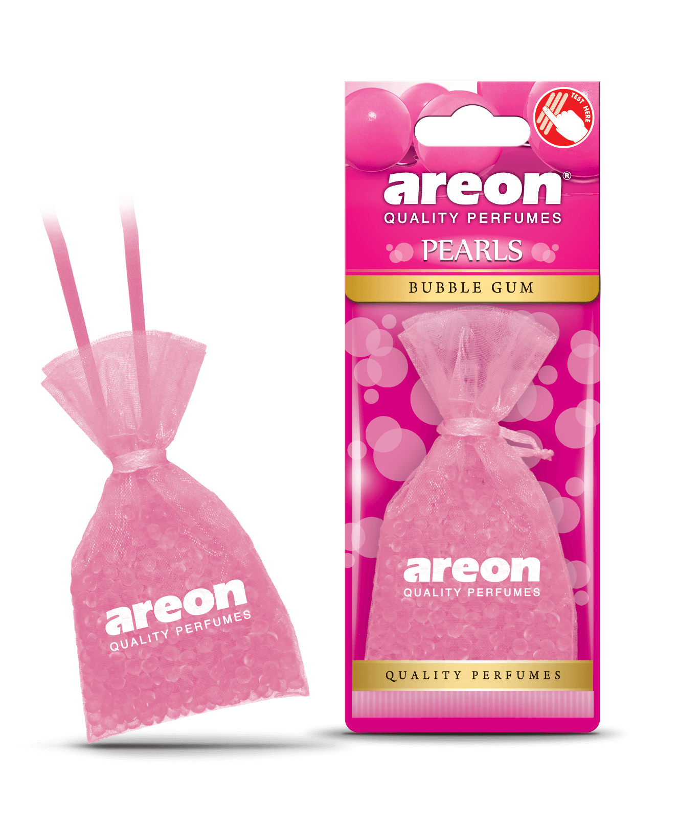 Areon Bubble Gum Abp03 Car Airfreshner 1Pc