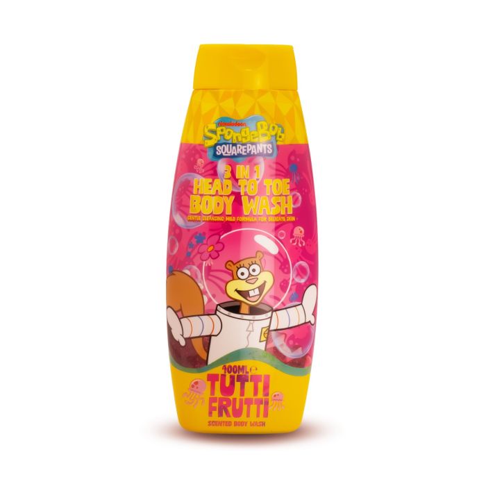 Sponge Bob Tutti Frutti Head To Toe Wash 400ml