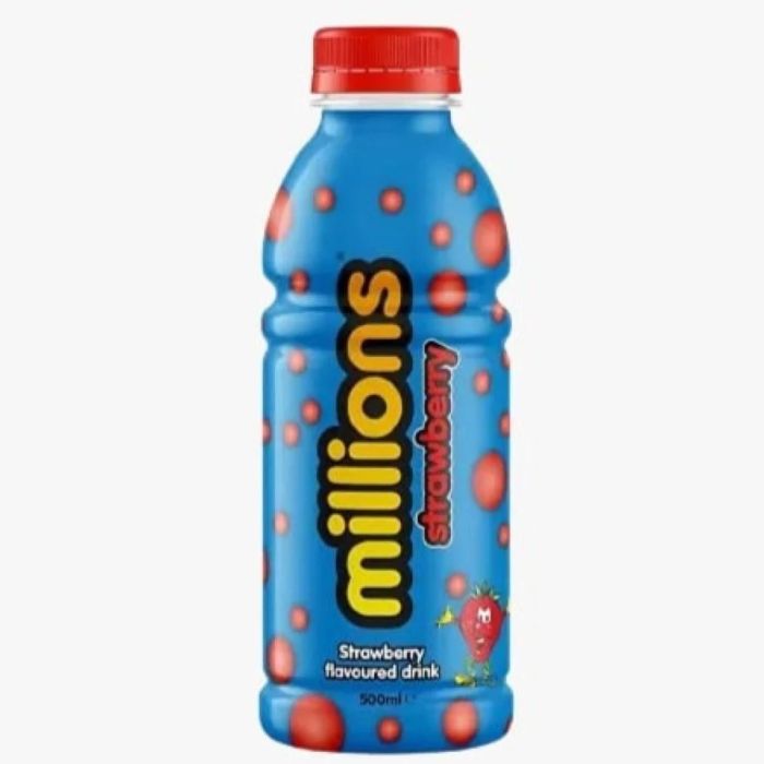 Millions Strawberry Drink 500Ml