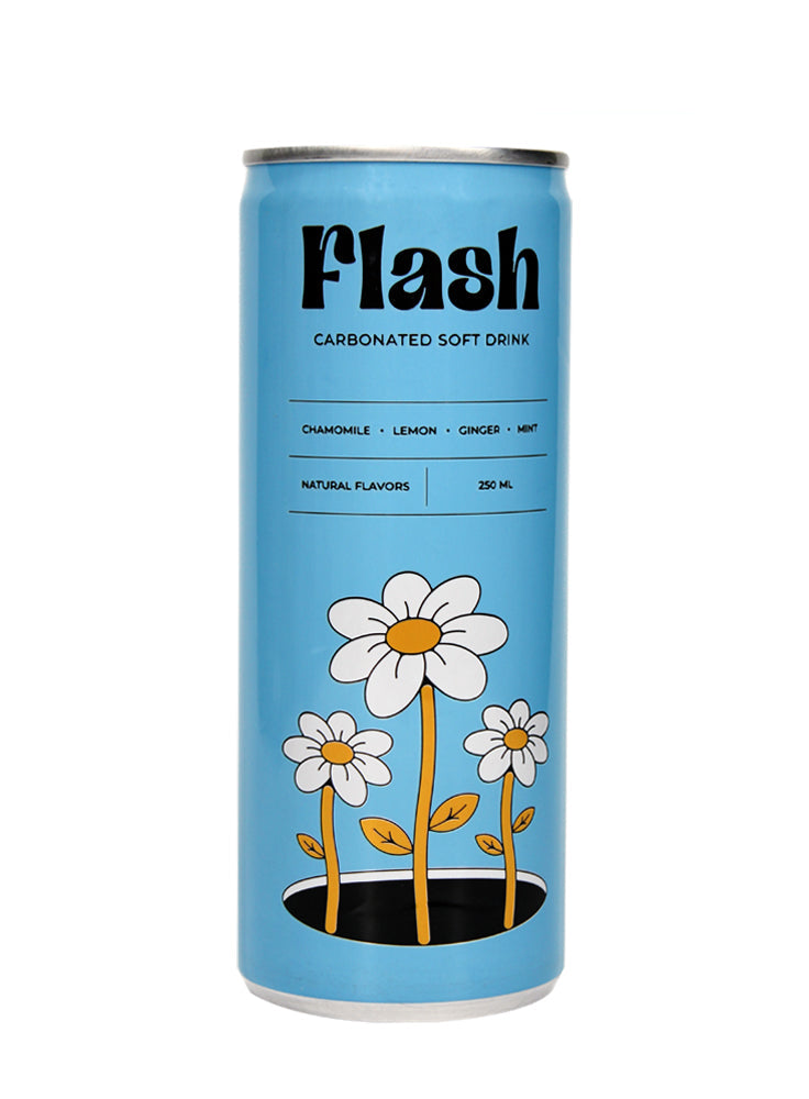 Slash Chamomile Lemon Ginger Mint Soft Drink 250Ml