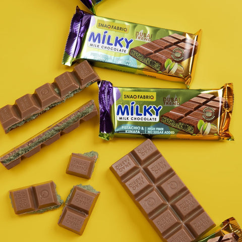 Snaq Fabric Milk Chocolate Milky Chocolate 55Gm