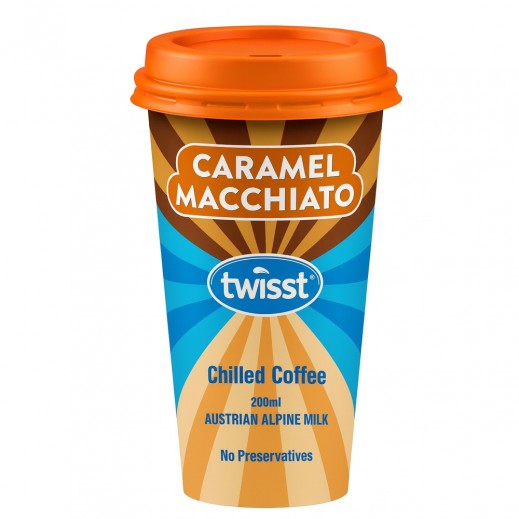 Twisst Australian Alpine Milk Caramel Macchiato Chilled Coffee 240Ml