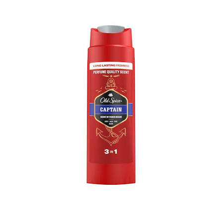 Old Spice Captain 3 In 1 Shower Gel + Shampoo 250Ml