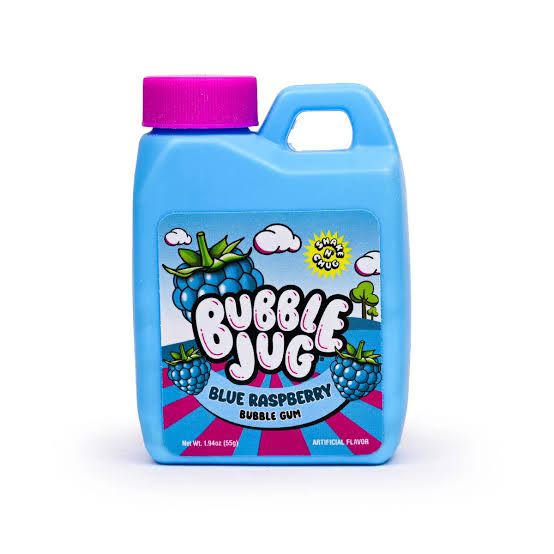 Bubble Jug Blue Raspberry Bubble Gum 55Gm