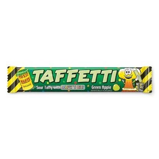 Toxic Waste Green Apple Taffetti 20Gm