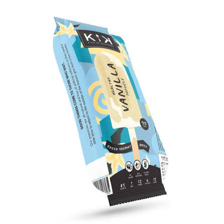 Kik Vanilla Healthy Greek Yoghurt Popsicle 1Pcs