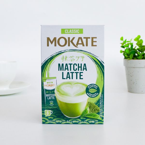 Mokate Matcha Latte Instant Mix 6 Sachets 84g