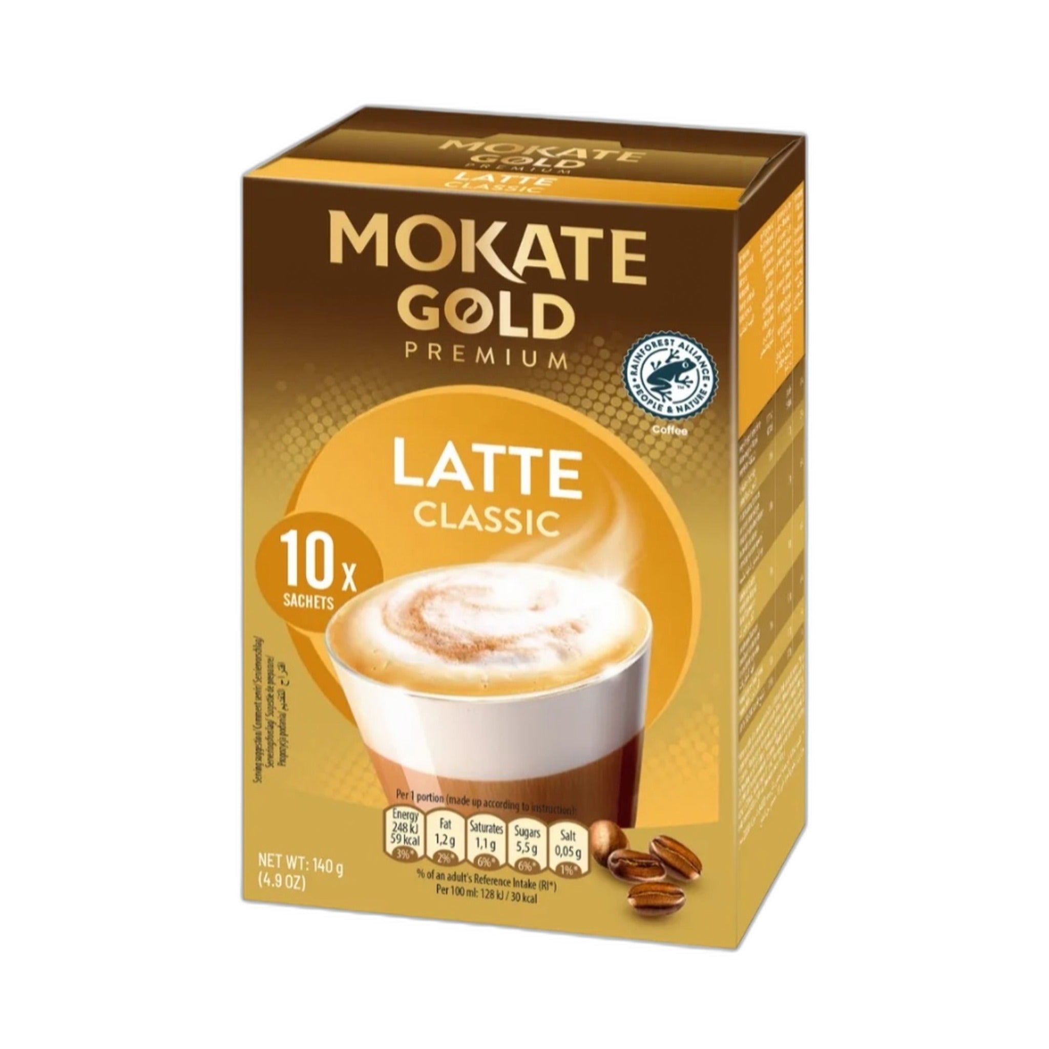 Mokate Classic Latte Gold Premium 140Gm