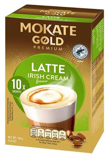 Mokate Irish Cream Gold Cappuccino Premium Latte 140Gm