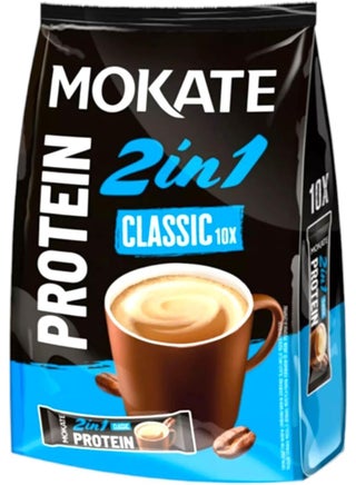 Mokate 10P Pouch 3 In 1 Protein Coffee 80Gm
