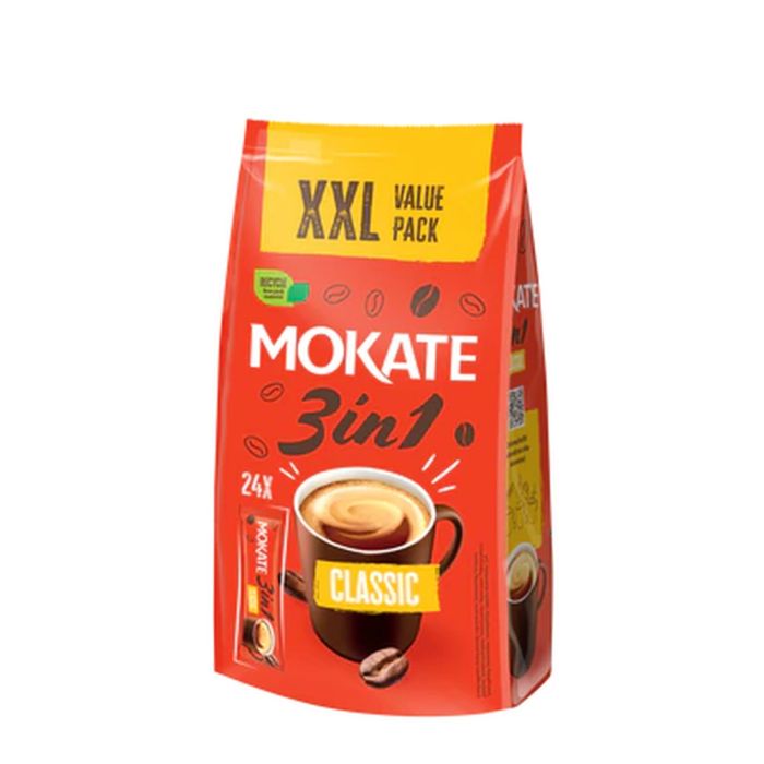 Mokate 24P Classic 3 In 1 Protein Coffee 408Gm