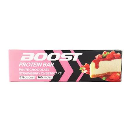 Boost White Chocolate Strawberry Protein Bar 60Gm