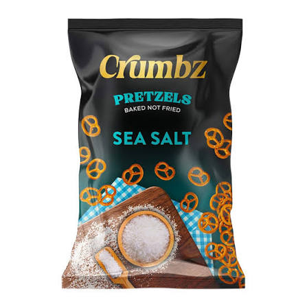 Crumbz Sea Salt Pretzels 60Gm